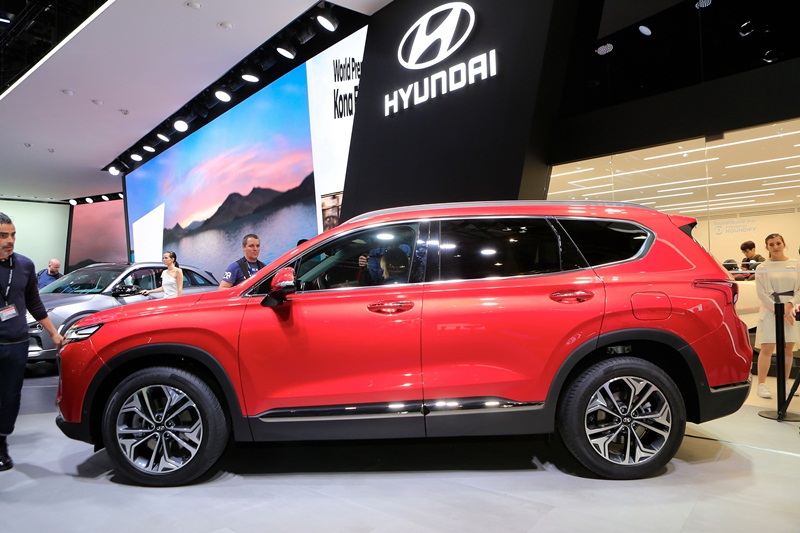 Hyundai SantaFe 2019 được bổ sung phiên bản hybrid mới