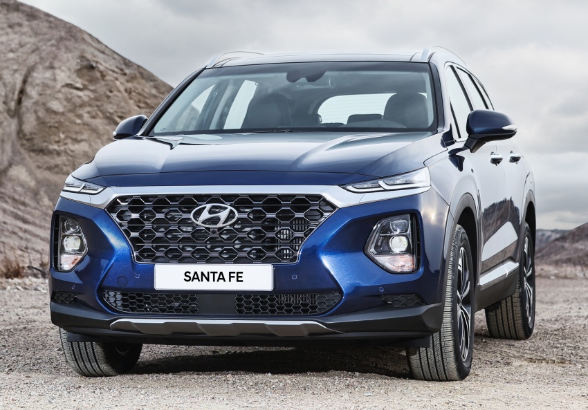 Cận cảnh Hyundai SantaFe 2019 vừa ra mắt