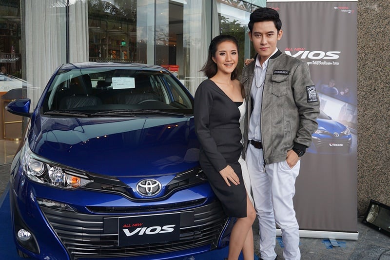 Toyota Yaris Ativ ra mắt tại Lào với tên gọi Toyota Vios