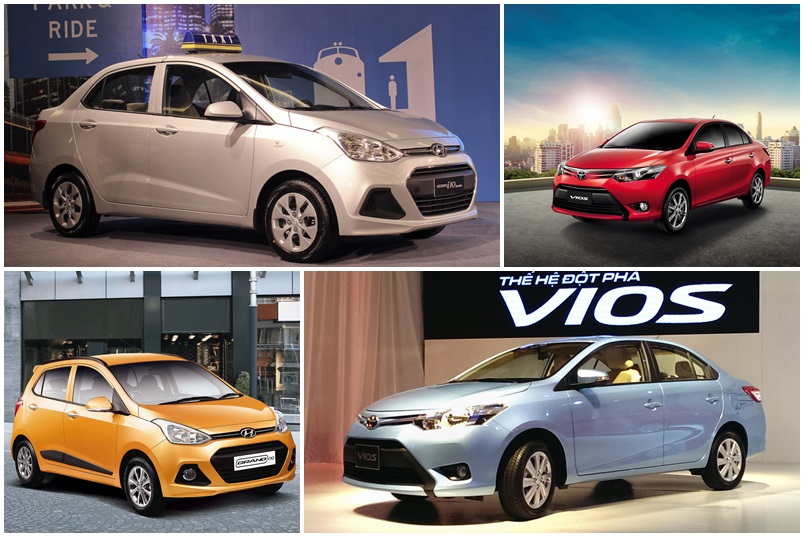 Vios hay Grand i10 là xe bán chạy nhất Việt Nam?