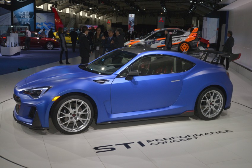 Subaru BRZ Performance Concept STI lộ diện tại triển lãm New York