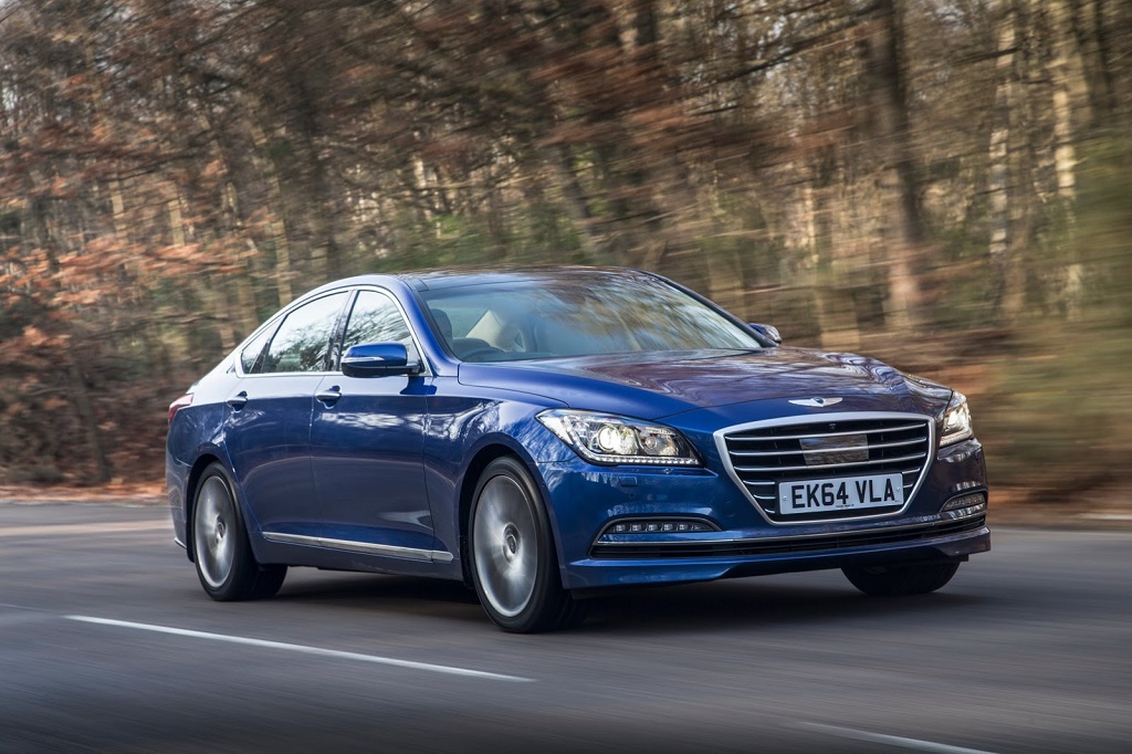 Hyundai Genesis 2015 cập bến thị trường Anh Quốc, giá 47.995 Bảng