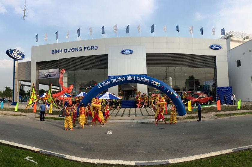 Ford Việt Nam khai trương đại lý mới tại Bình Dương