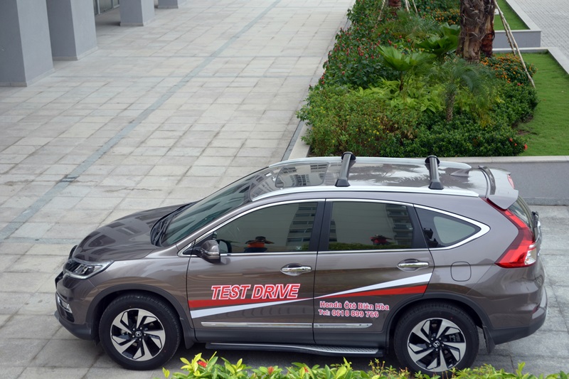 Trải nghiệm Honda CR-V phiên bản 2015