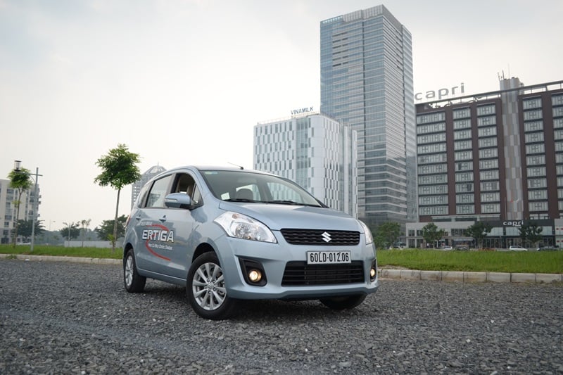 Trải nghiệm Suzuki Ertiga: Dòng xe gia đình giá rẻ