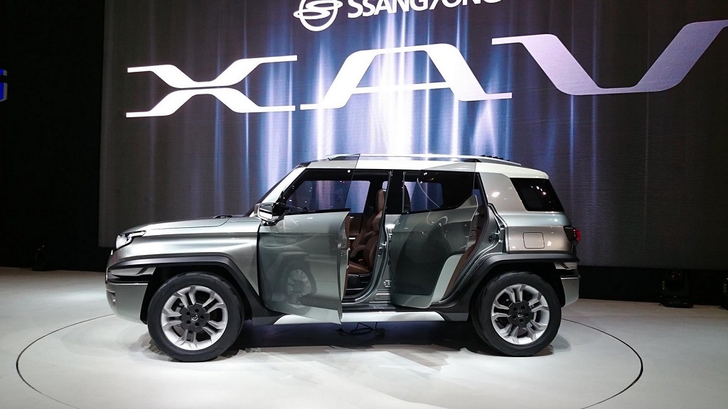 SsangYong ra mắt XAV Concept thể hiện tầm nhìn tương lai