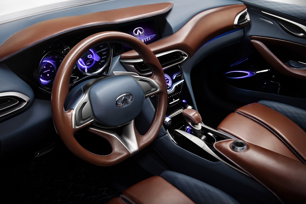 Chi tiết Infiniti QX30 Concept sắp ra mắt tại Geneva Motor Show