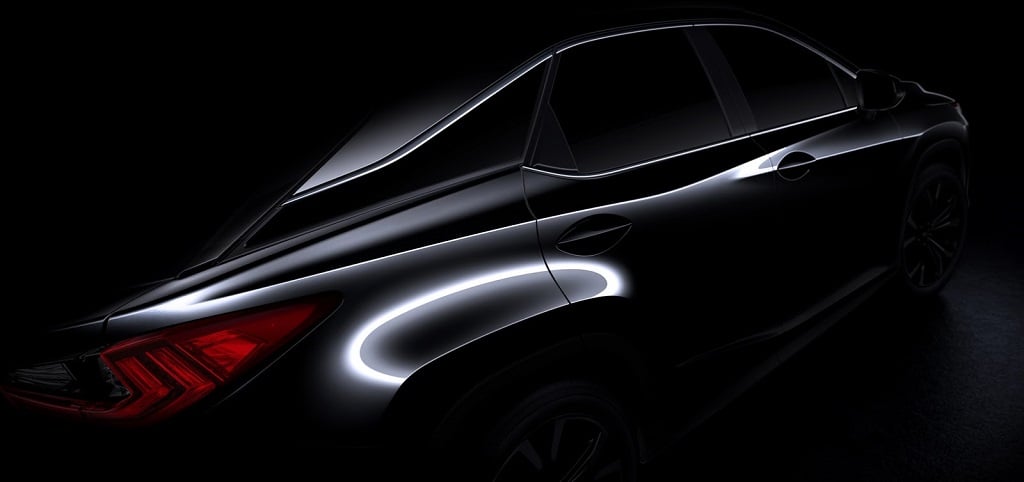 Lexus tung teaser RX 2016 trước thềm New York Motor Show 2015