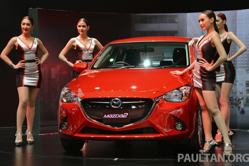 “Bé hạt tiêu” Mazda 2 SkyActiv trình làng tại Bangkok Motor Show 2015