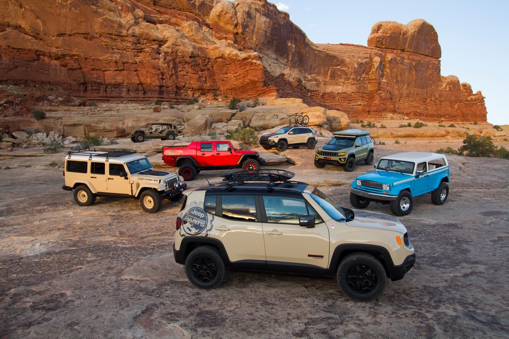 Jeep ra mắt cùng lúc 7 Concept dành cho mọi địa hình
