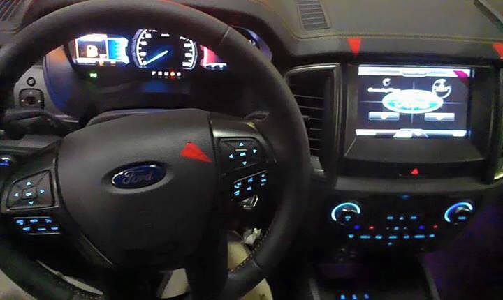 Hé lộ nội thất Ford Ranger 2015 bản nâng cấp