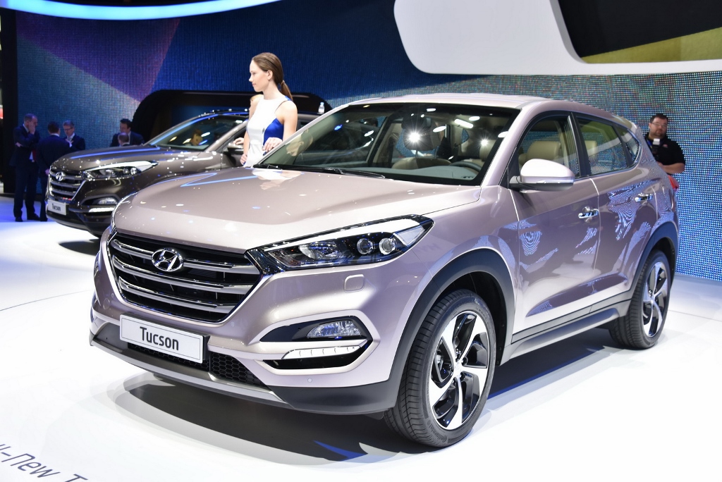 Hyundai Tucson 2016 chính thức ra mắt tại triển lãm Geneva 2015