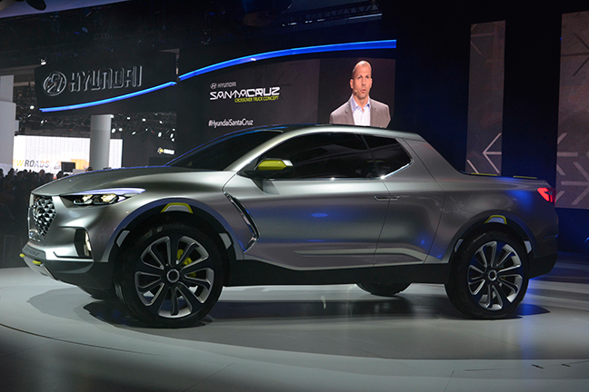 “Ông hoàng” bán tải của Hyundai lên sàn diễn Detroit Auto Show 2015