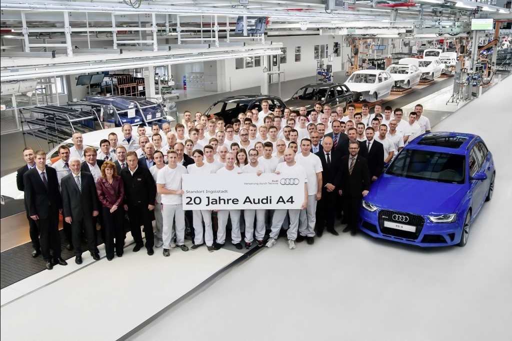 Audi A4 thế hệ mới sẽ ra mắt tại Frankfurt Motor Show 2015