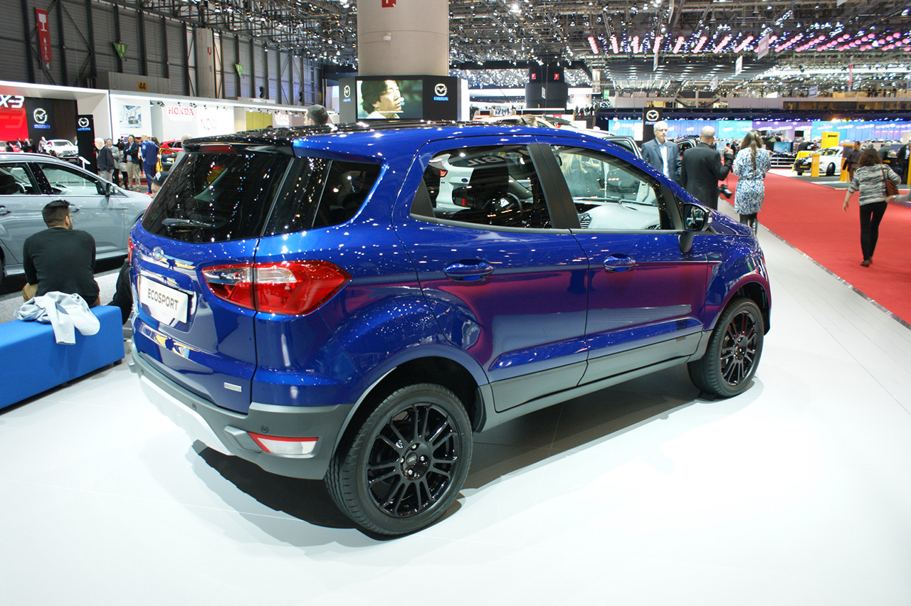 Ford giới thiệu EcoSport không có lốp dự phòng tại Geneva 2015