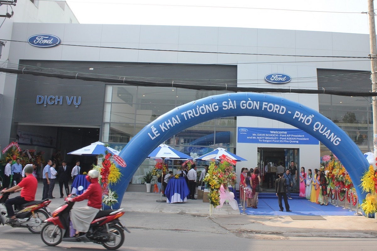 SaiGon Ford khai trương chi nhánh Phổ Quang