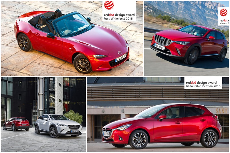 Bộ ba Mazda đoạt giải thiết kế, liệu có về Việt Nam trong năm 2015?