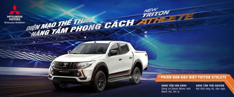 Mitsubishi Triton Athlete rục rịch về Việt Nam cạnh tranh với Ford Ranger Wildtrak