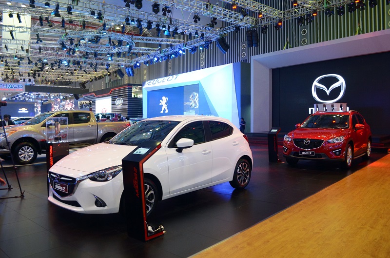 Thaco nhận được 1.250 đơn đặt hàng tại Vietnam Motor Show 2015