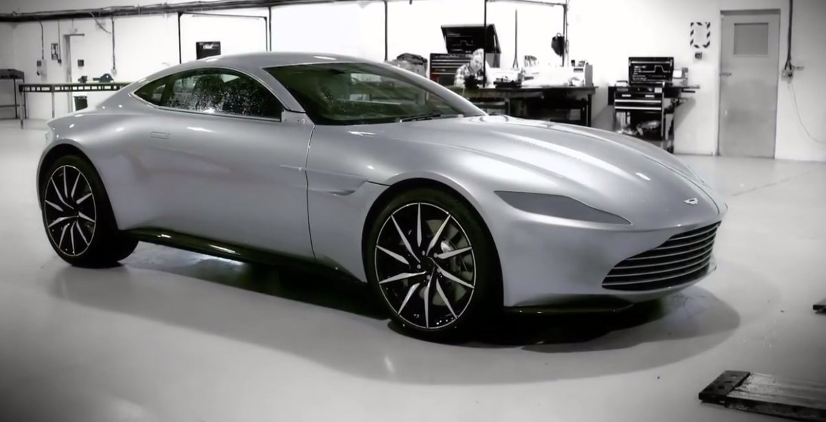 James Bond lái xế độc của Aston Martin trong phần phim mới