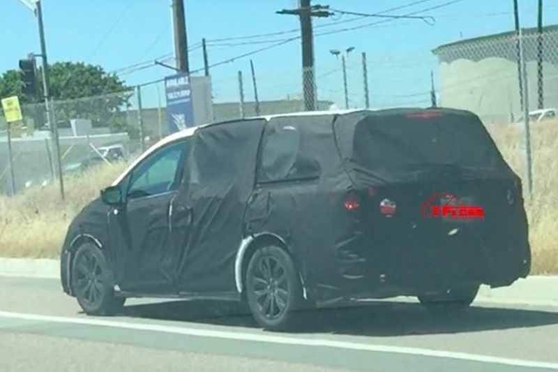 Honda Odyssey 2017 đã lên đường chạy thử nghiệm