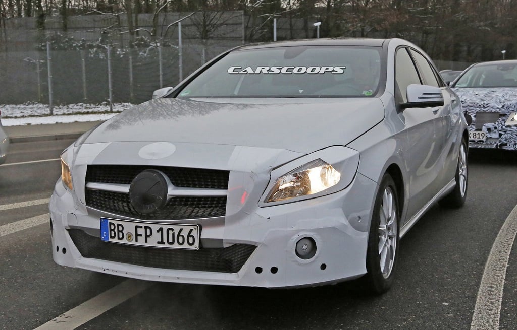 Lộ ảnh Mercedes-Benz A-Class phiên bản nâng cấp 2016