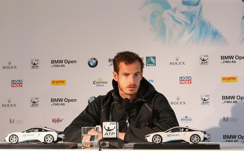 Andy Murray được tặng siêu xe i8 sau chiến thắng tại BMW Open 2015