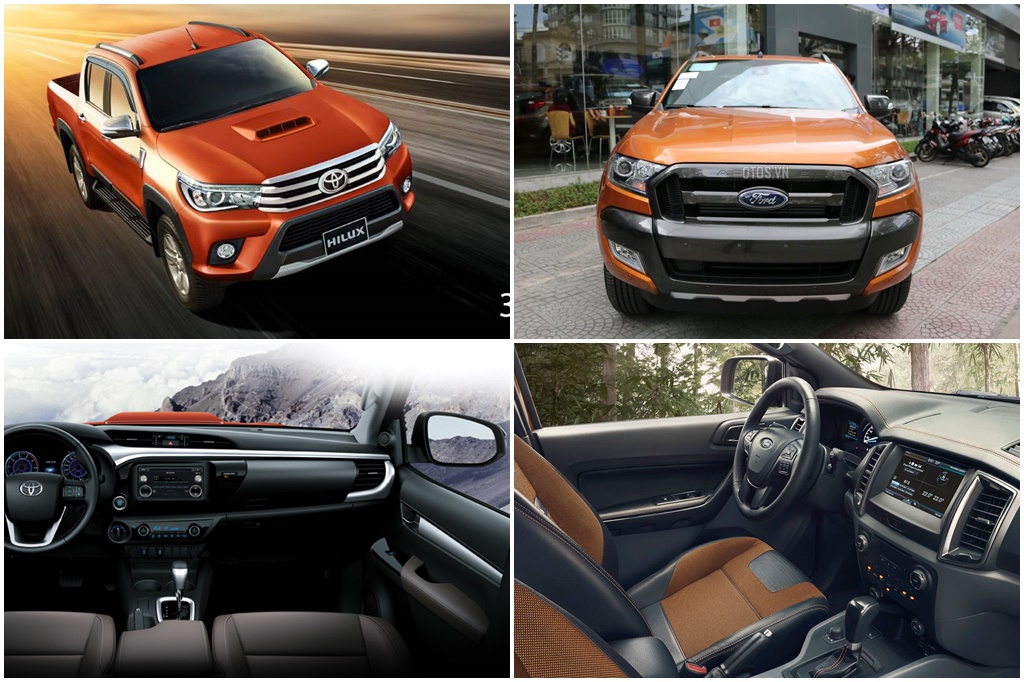 Toyota Hilux đối đầu Ford Ranger: Đường đến ngôi vương có dễ dàng?