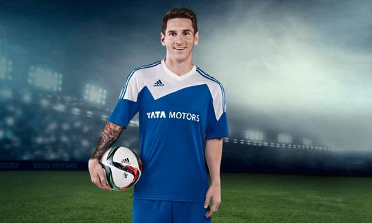 Lionel Messi trở thành đại xứ thương hiệu cho hãng xe giá rẻ Tata Motors