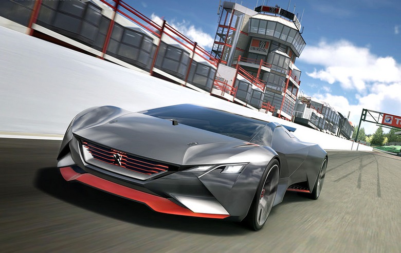 Peugeot giới thiệu thiết kế của Vision Gran Turismo concept
