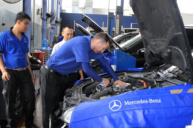 Sắp diễn ra chương trình chăm sóc xe cùng chuyên gia Mercedes-Benz tại Việt Nam