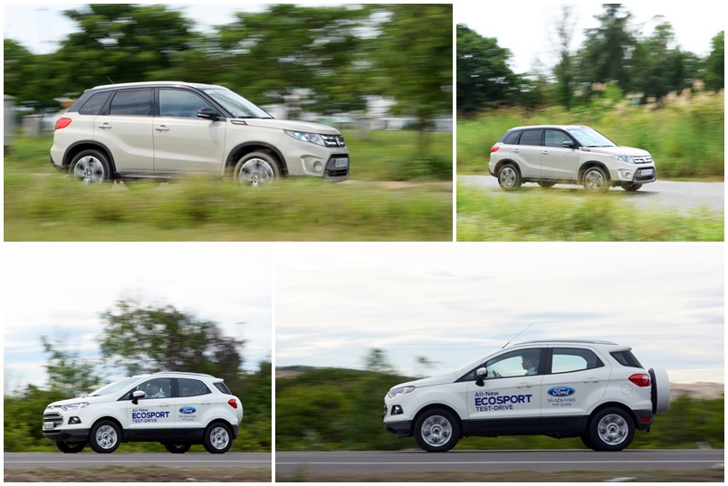 Suzuki Vitara và Ford EcoSport: Tân binh thách thức kẻ thống lĩnh