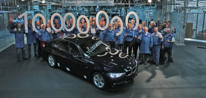 40 năm, 10 triệu chiếc BMW 3-Series sedan xuất xưởng