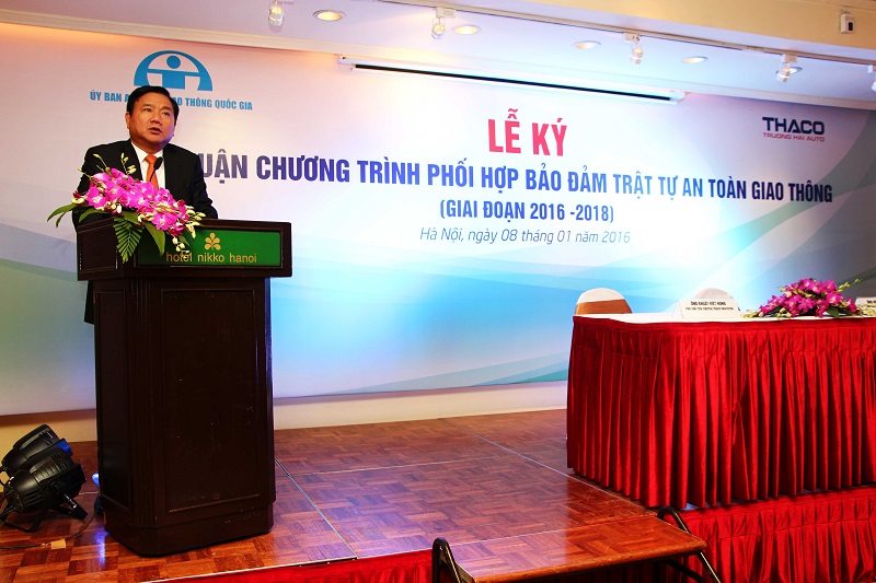 Thaco “chung tay” bảo đảm trật tự an toàn giao thông Việt Nam