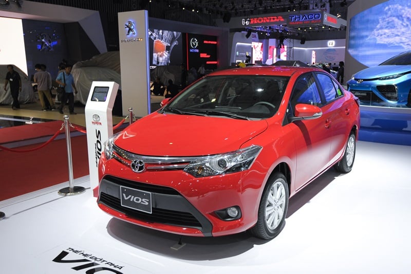 Top 10 xe bán chạy nhất thị trường Việt tháng 3/2016: Toyota Vios trở lại ngôi vương