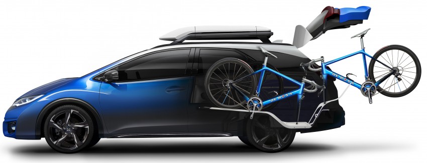 Honda giới thiệu phiên bản Civic Tourer Active Life Concept siêu tiện dụng 