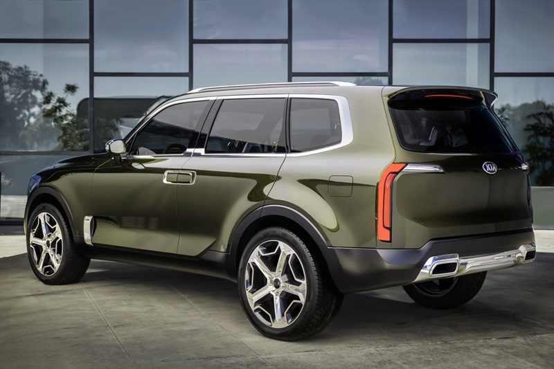 Kia ra mắt mẫu SUV Telluride Concept hoàn toàn mới