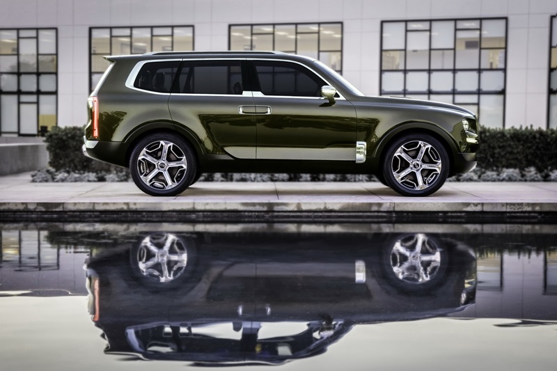 Kia ra mắt mẫu SUV Telluride Concept hoàn toàn mới