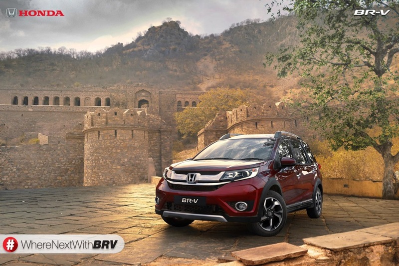 Tại thị trường Ấn Độ, Honda BR-V có giá khoảng 385 triệu đồng