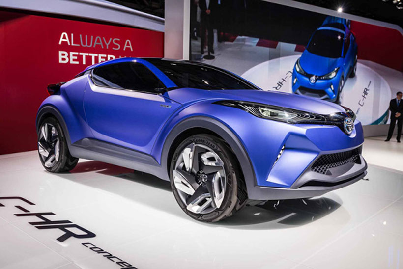 Crossover cỡ nhỏ của Toyota sẽ chính thức ra mắt vào đầu năm 2016