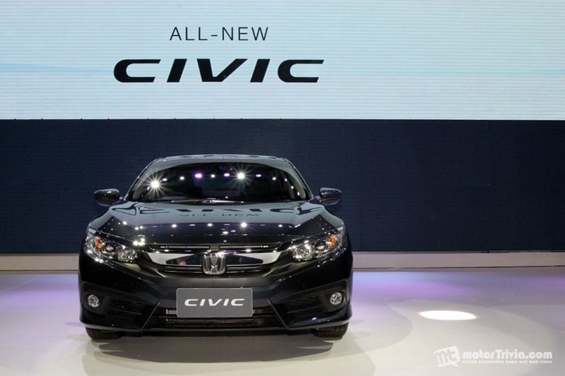 Honda Civic 2016 bất ngờ xuất hiện tại Việt Nam