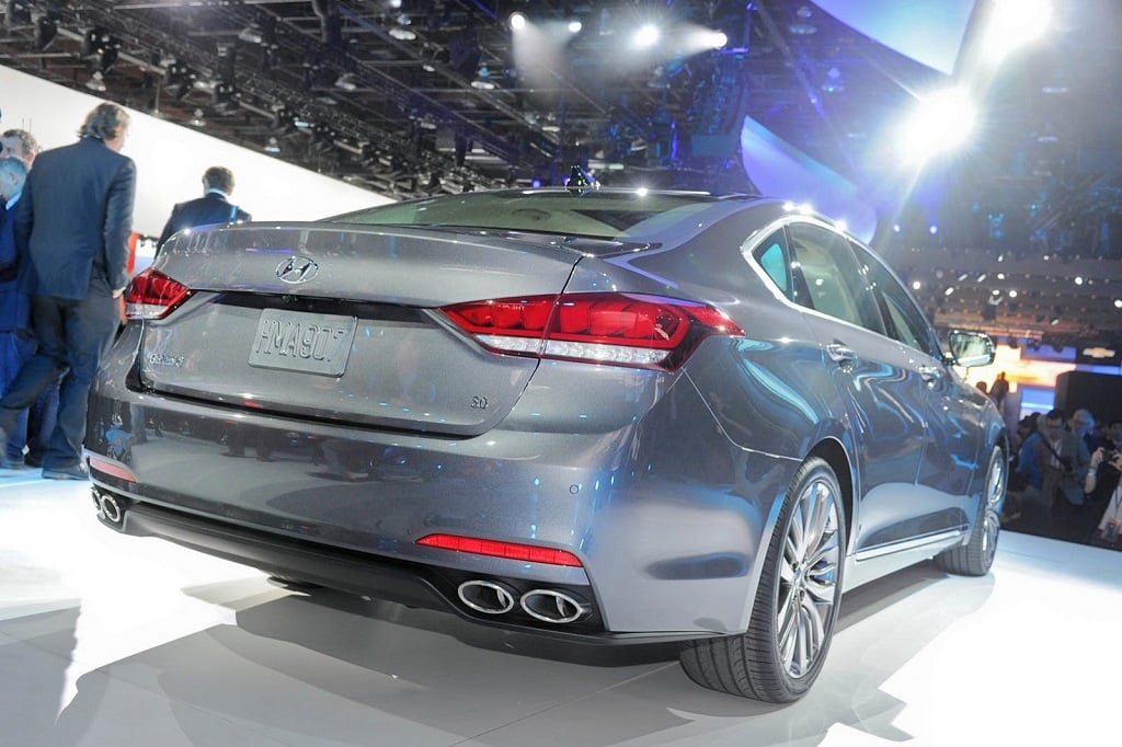 Hyundai Genesis mới sẽ có động cơ V6 tăng áp kép