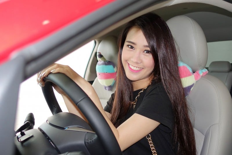 Diễn viên Ngọc Thảo chọn xe Mitsubishi Attrage 2014 làm bạn đồng hành