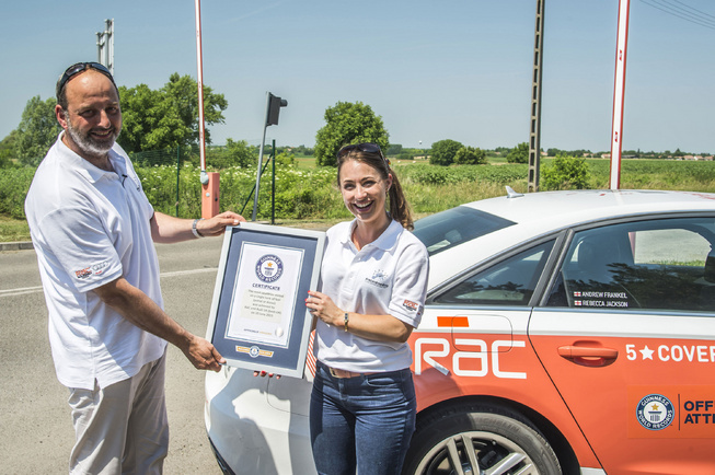 “Xế sang” Audi A6 TDI Ultra lập kỷ lục Guinness thế giới 