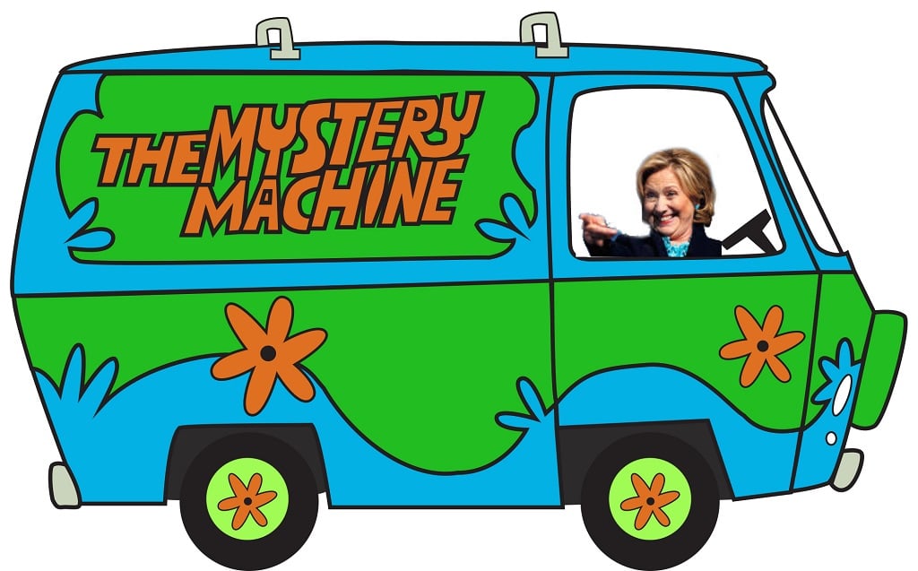 Xe vận động tranh cử siêu cá tính của bà Hilary Clinton