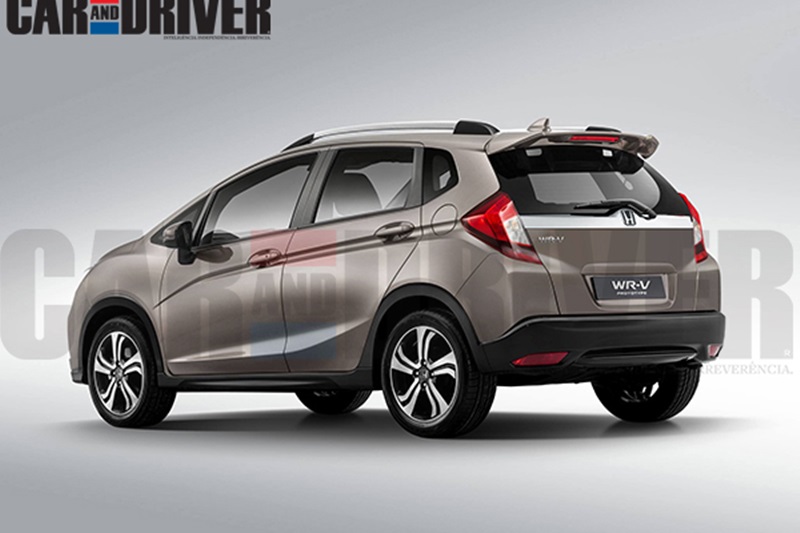 Honda sắp trình làng mẫu crossover mới với tên gọi WR-V