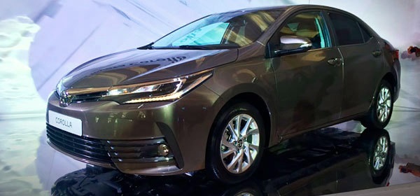 Bản nâng cấp của Toyota Corolla 2017 ra mắt thị trường
