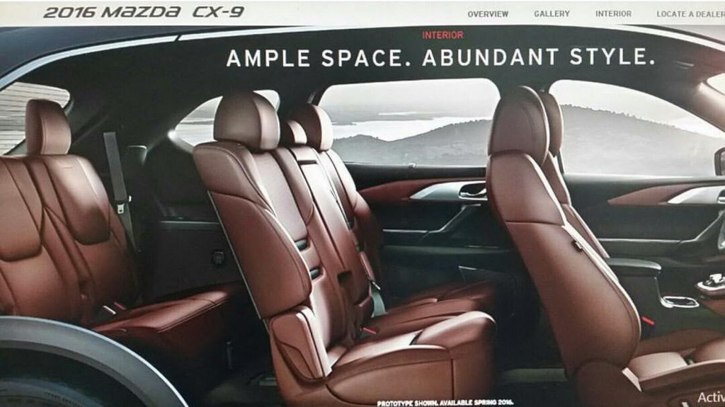 Mazda hé lộ hình ảnh về CX-9 thế hệ mới