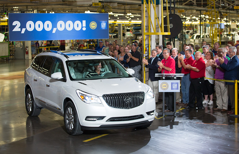Nhà máy GM ở Lansing đạt mốc sản lượng 2 triệu xe