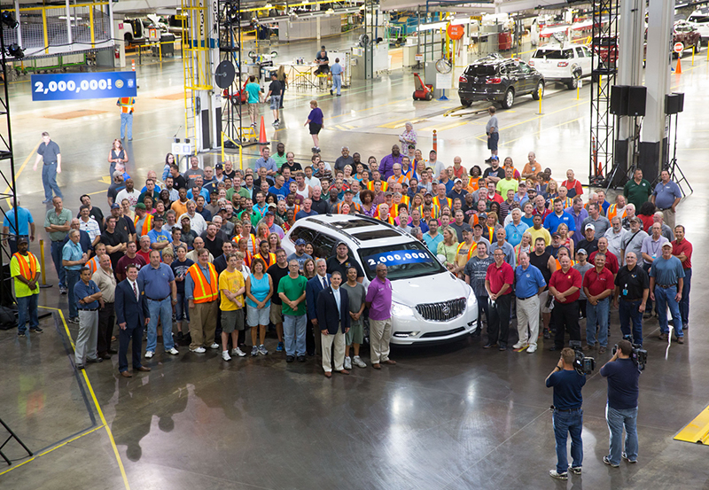 Nhà máy GM ở Lansing đạt mốc sản lượng 2 triệu xe